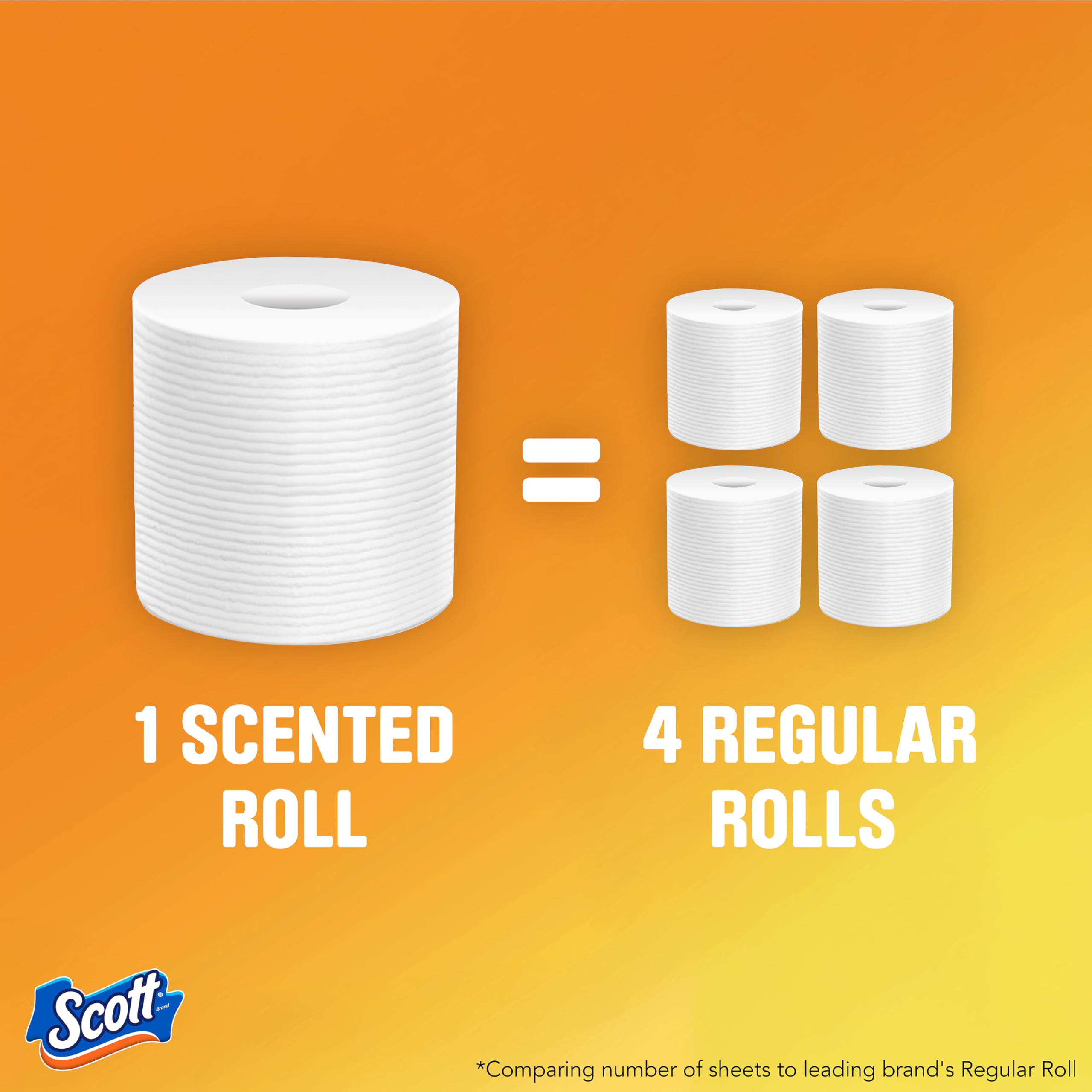 Scott SoftEase: 12 Double Rolls, Septic-Safe Tissue - Toilet Paper by Handbags Specialist Headquarter | Available at Handbags Specialist Headquarter