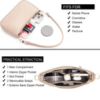 Retro Vegan Leather Shoulder Bag -  by Handbags Specialist Headquarter | Available at Handbags Specialist Headquarter