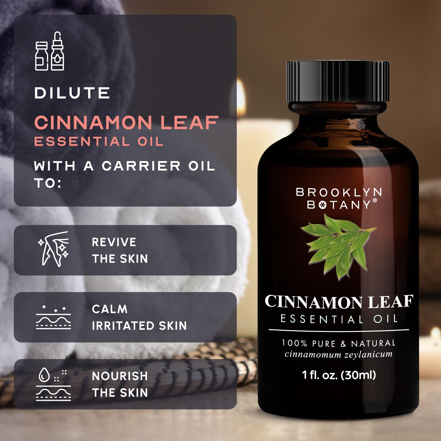 Brooklyn Botany Premium Lavender Oil - 4 Fl Oz - Health Care by Handbags Specialist Headquarter | Available at Handbags Specialist Headquarter