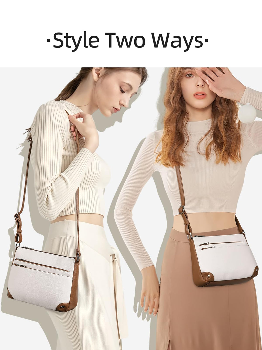 WestBronco ZipSatchel: Women's Medium Crossbody Bag - Handbags by Handbags Specialist Headquarter | Available at Handbags Specialist Headquarter