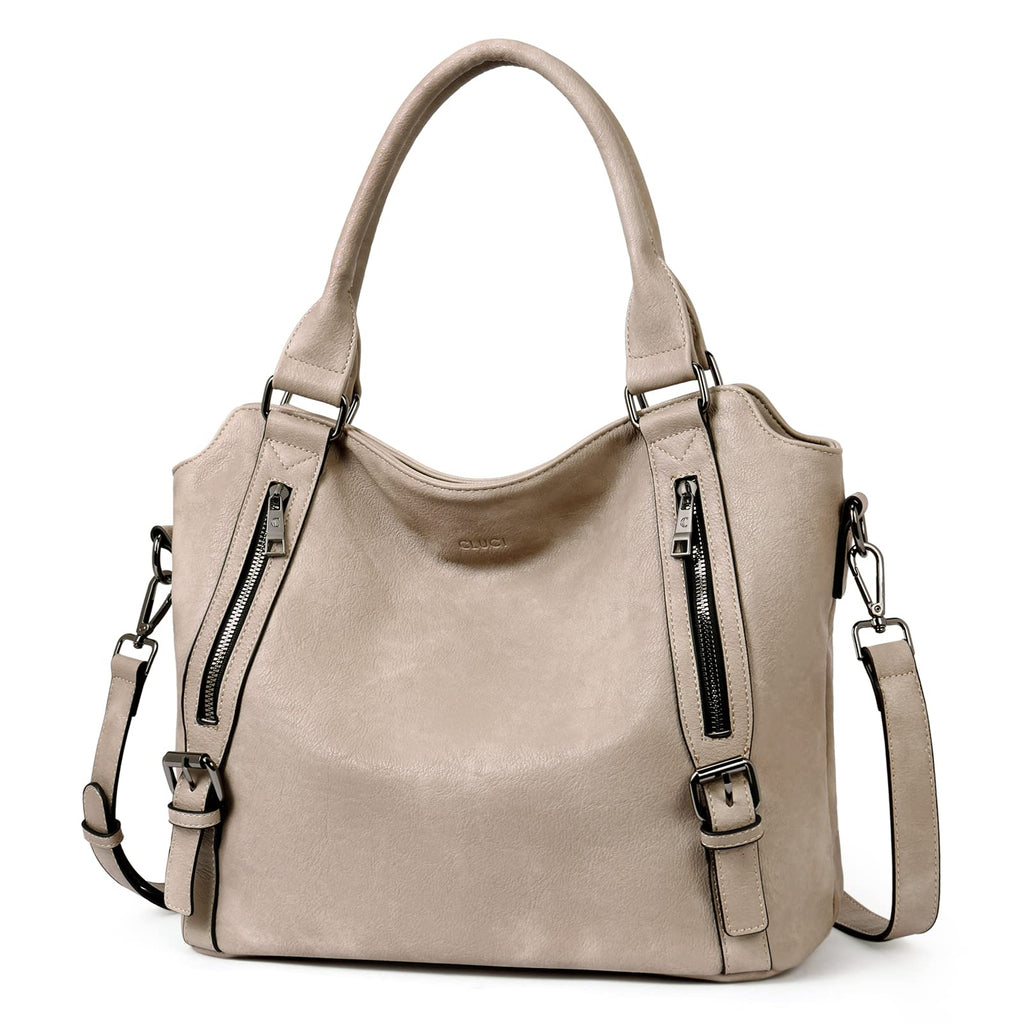 CLUCI Eco Luxe Vegan Leather Tote Bag - Bucket Bag by Handbags Specialist Headquarter | Available at Handbags Specialist Headquarter
