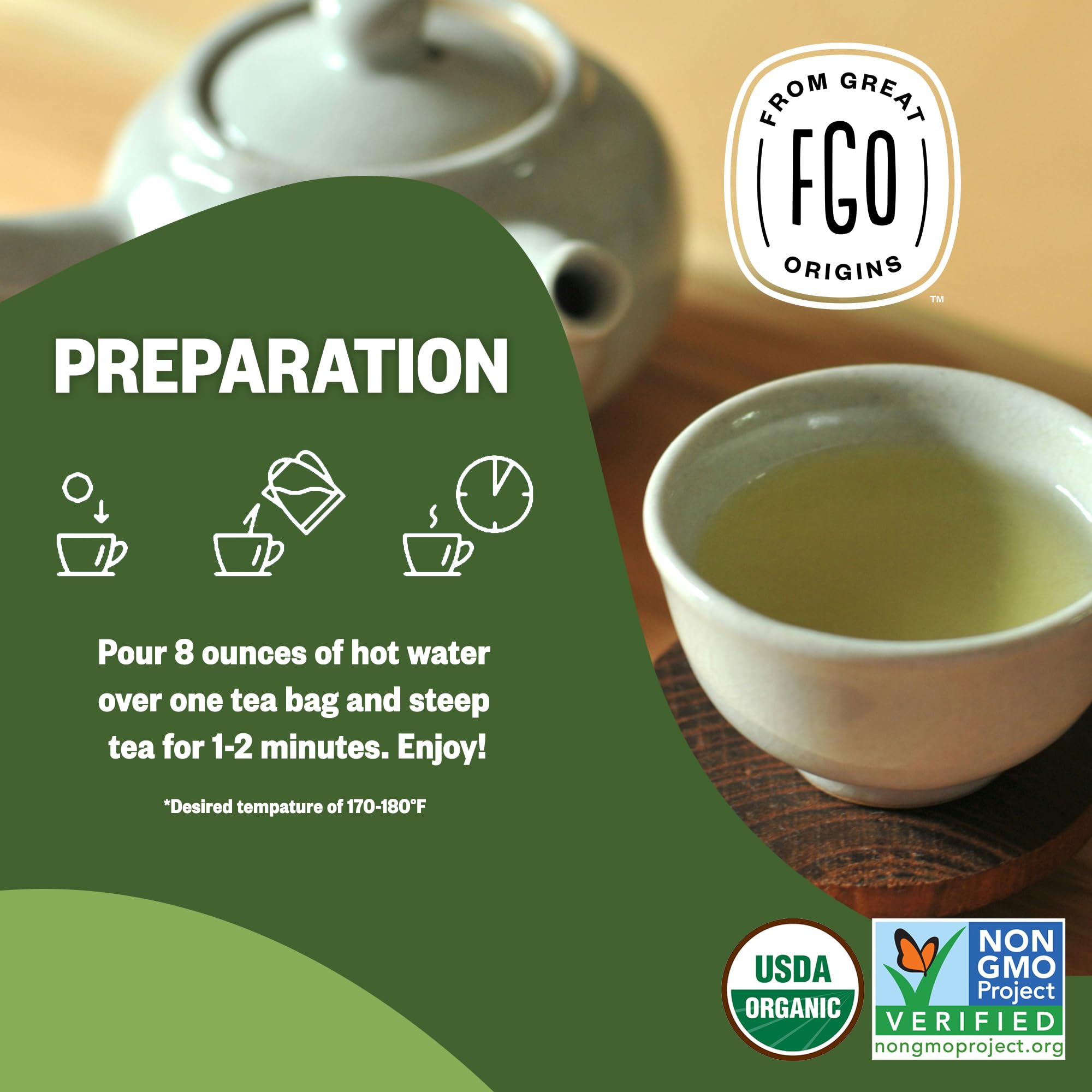 ElderZen Organic Tea - Caffeine-Free Eco Bags -  by Handbags Specialist Headquarter | Available at Handbags Specialist Headquarter