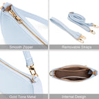 Retro Vegan Leather Shoulder Bag -  by Handbags Specialist Headquarter | Available at Handbags Specialist Headquarter