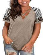 Vixen V-Neck Tunic - Women's T Shirts by Handbags Specialist Headquarter | Available at Handbags Specialist Headquarter