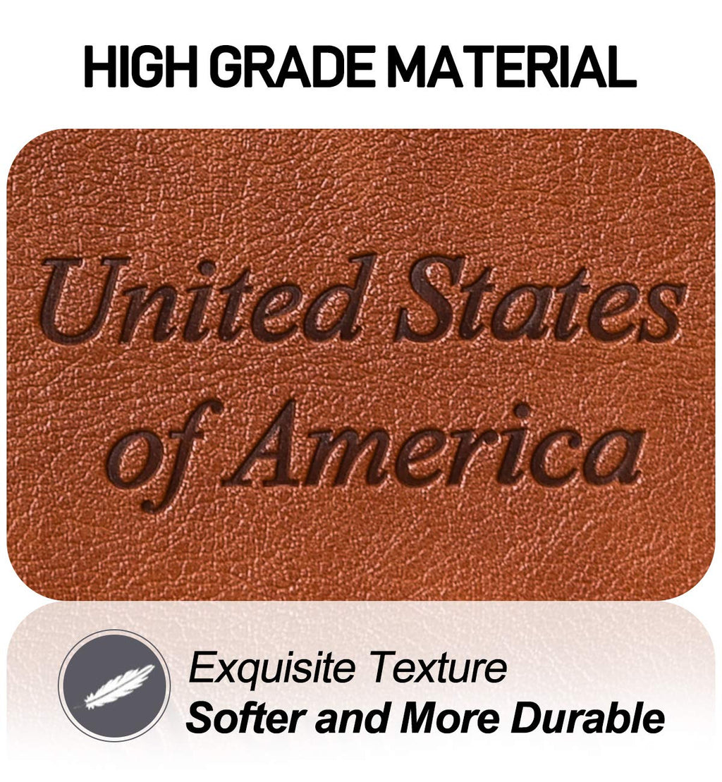 HerriaT RFID Leather Passport Wallet - Gray -  by Handbags Specialist Headquarter | Available at Handbags Specialist Headquarter