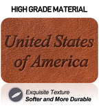 HerriaT RFID Leather Passport Wallet - Gray -  by Handbags Specialist Headquarter | Available at Handbags Specialist Headquarter