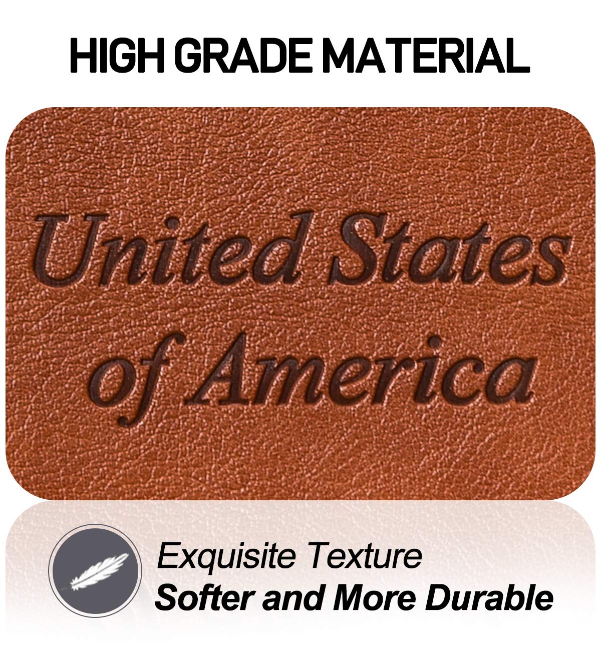 HerriaT RFID Leather Passport Wallet - Gray -  by Handbags Specialist Headquarter | Available at Handbags Specialist Headquarter