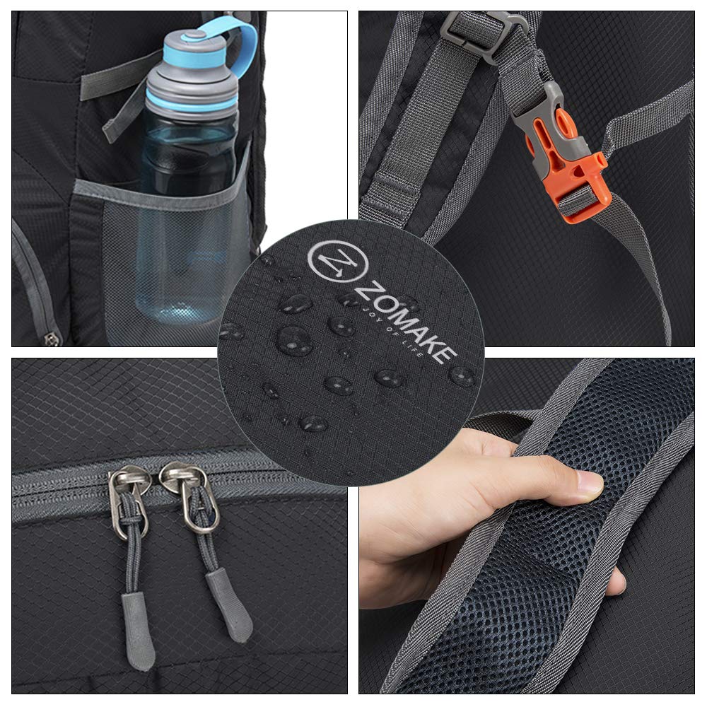 ZOMAKE 35L Compact Waterproof Hiking Backpack - Backpack Bags by Handbags Specialist Headquarter | Available at Handbags Specialist Headquarter