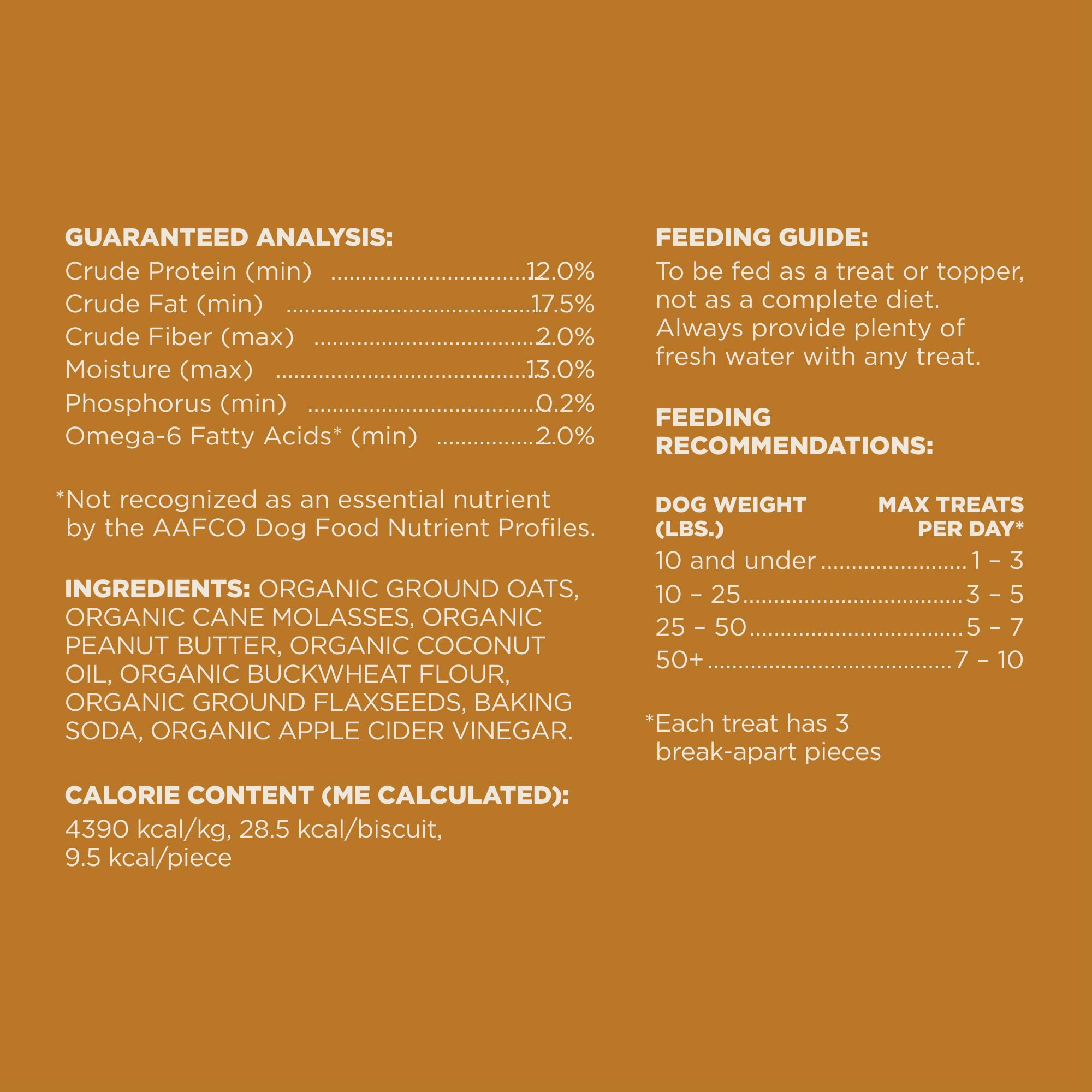 Wag Expedition Pumpkin Chia Dog Treats, Organic Biscuits - Pet Supplies by Handbags Specialist Headquarter | Available at Handbags Specialist Headquarter