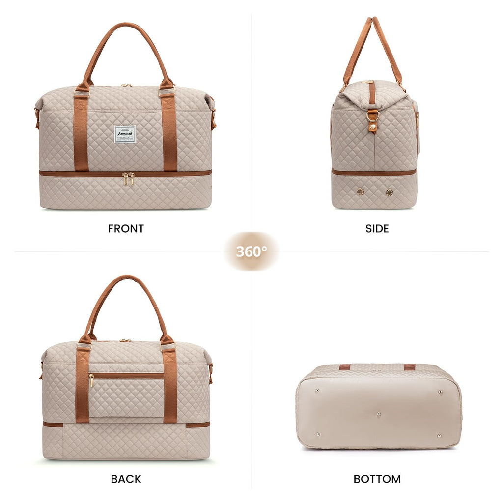 LOVEVOOK All-in-One Duffle: Travel & Gym Ready - Luggage Travel Bags by Handbags Specialist Headquarter | Available at Handbags Specialist Headquarter
