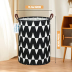 Collapsible Canvas Hamper by LANGYASHAN - Laundry Baskets by Handbags Specialist Headquarter | Available at Handbags Specialist Headquarter