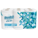 Presto! Ultra-Soft 2-Ply Family Mega Rolls Pack -  by Handbags Specialist Headquarter | Available at Handbags Specialist Headquarter