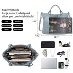 Kattee Women's Leather Tote Bag