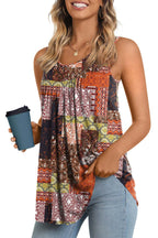 Longyuan Summer Sleeveless Tunics for Women - Tops by Handbags Specialist Headquarter | Available at Handbags Specialist Headquarter