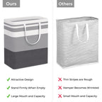 HomeHacks Duo Waterproof Laundry Baskets - Laundry Baskets by Handbags Specialist Headquarter | Available at Handbags Specialist Headquarter