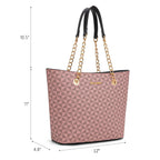 Montana Chic: Women's Chain-Handle Tote