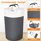 BlissTotes 90L Collapsible Laundry Hamper - Black - Laundry Baskets by Handbags Specialist Headquarter | Available at Handbags Specialist Headquarter