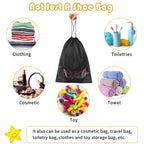 Travel Clear Shoe Bags - 5 Pack Waterproof Storage -  by Handbags Specialist Headquarter | Available at Handbags Specialist Headquarter