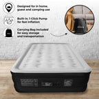 DreamNest Luxe Air Mattress with ComfortCoil Tech - Appliances by Handbags Specialist Headquarter | Available at Handbags Specialist Headquarter