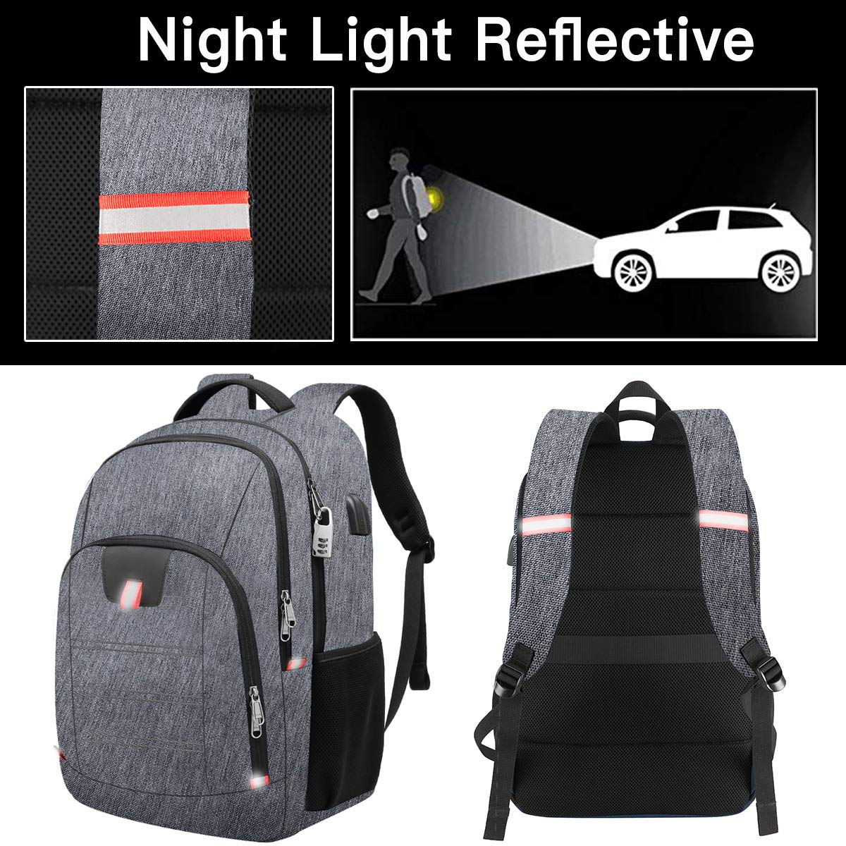 ChargeMate Laptop Backpack - Backpack Bags by Handbags Specialist Headquarter | Available at Handbags Specialist Headquarter