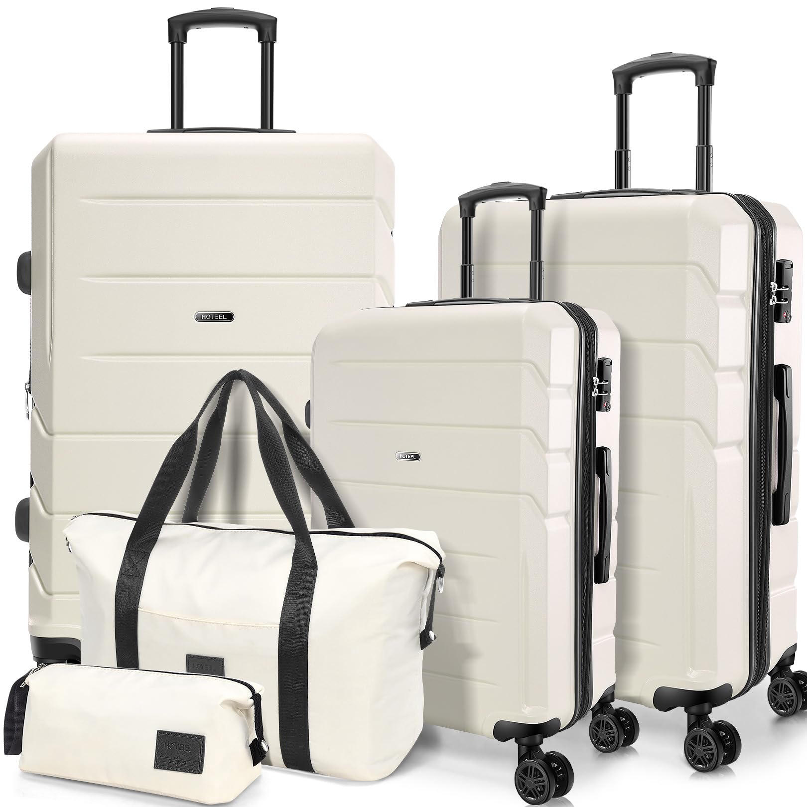 Hoteel 3-Piece Luggage Set - Luggage Travel Bags by Handbags Specialist Headquarter | Available at Handbags Specialist Headquarter