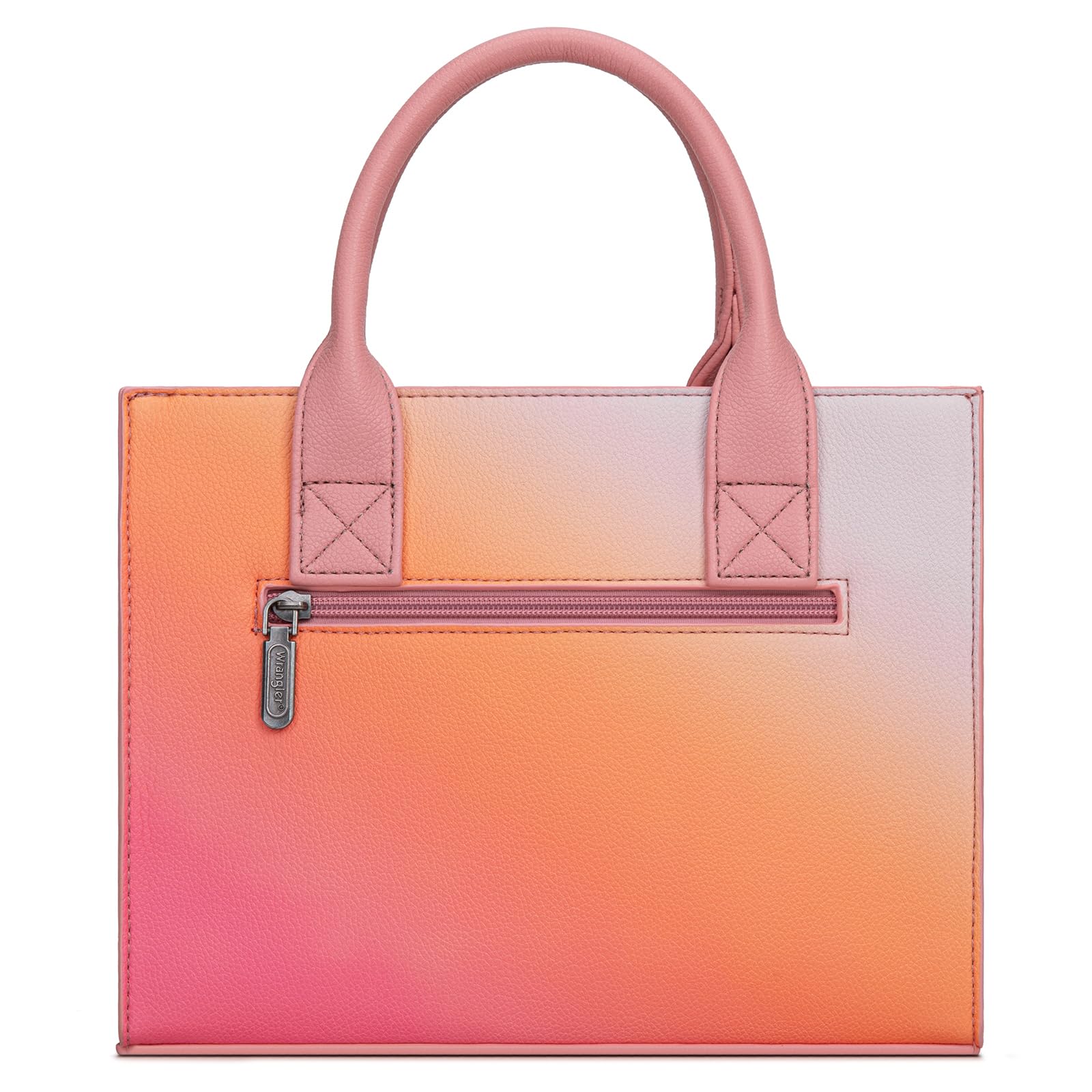 Western Chic Wrangler Tote: Vegan Leather, Versatile Strap