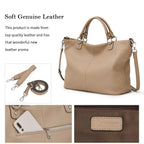 Kattee Women's Leather Tote Bag
