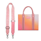 Western Chic Wrangler Tote: Vegan Leather, Versatile Strap