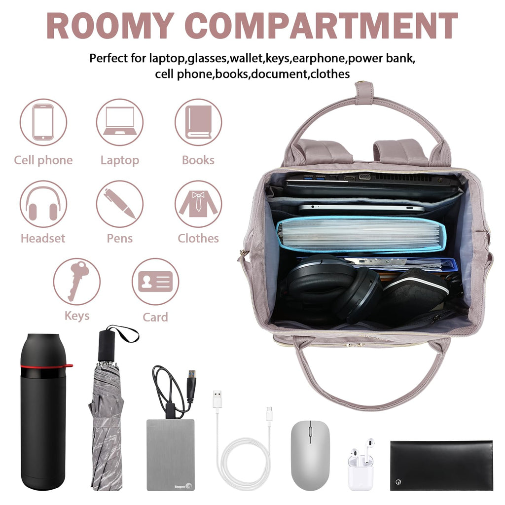 Vankean 17 Laptop Backpack - Backpack Bags by Handbags Specialist Headquarter | Available at Handbags Specialist Headquarter