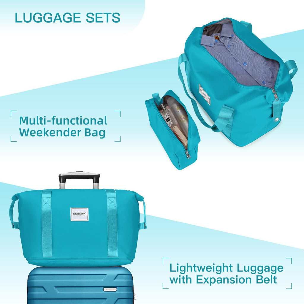 LAVENDER 6pc Hardside Spinner Luggage – ##variant## Luggage Travel Bags