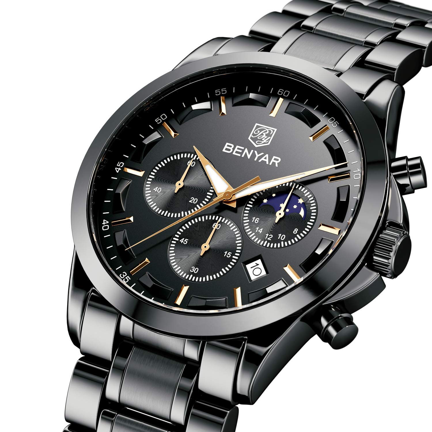 Benyar ChronoPro: Men's Quartz Fashion Watch