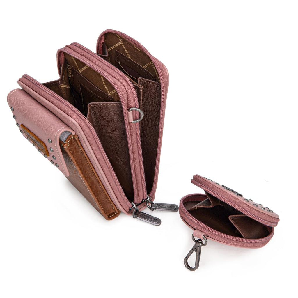 Wrangler Women's Trio: Satchel, Phone Bag & Coin Purse
