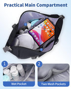 Narwey Air Duffle 22x14x9 - Luggage Travel Bags by Handbags Specialist Headquarter | Available at Handbags Specialist Headquarter