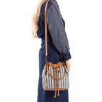 Montana West Lee Drawstring Hobo Bucket Bag -  by Handbags Specialist Headquarter | Available at Handbags Specialist Headquarter