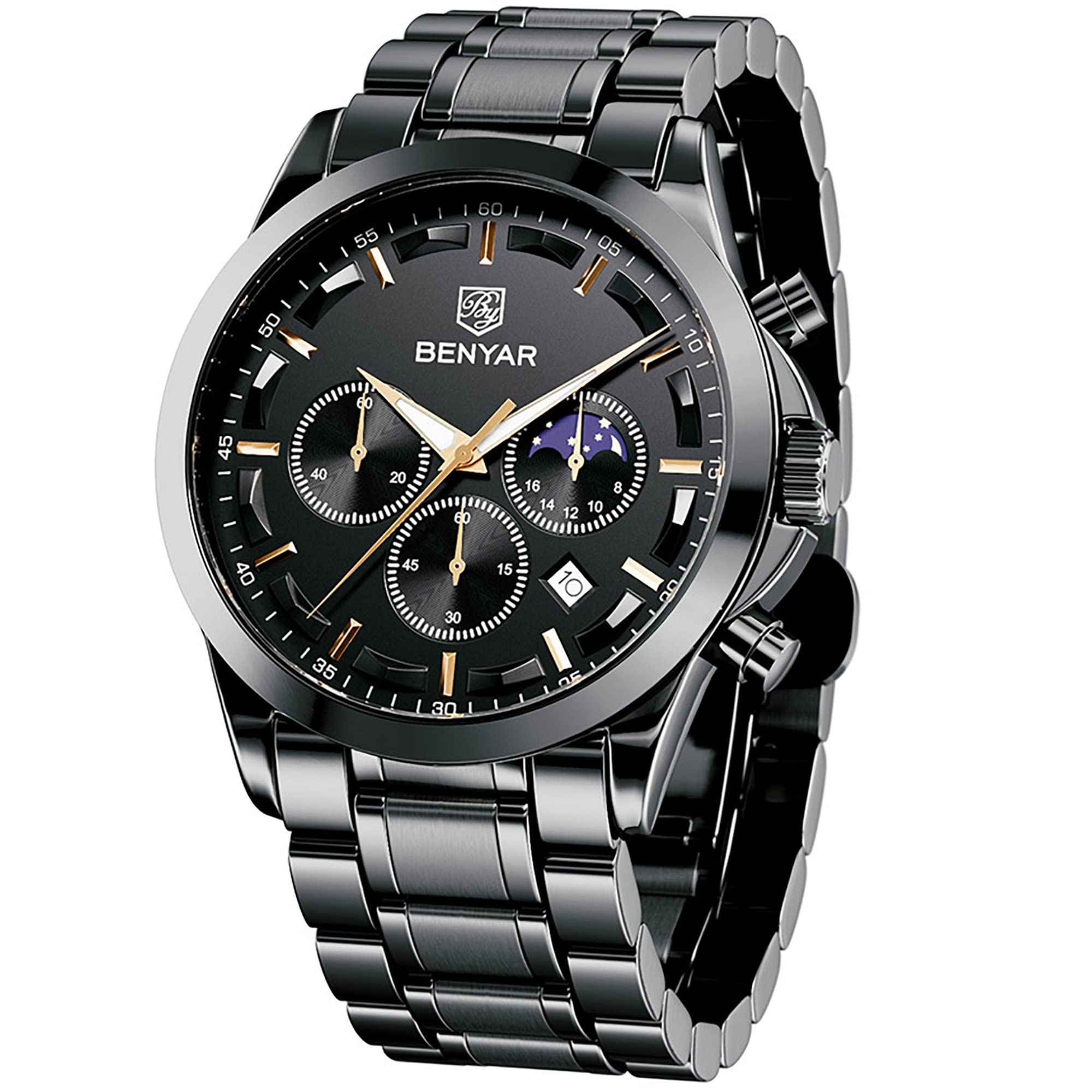 Benyar ChronoPro: Men's Quartz Fashion Watch