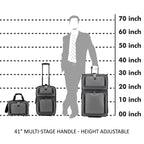 U.S. Traveler New Yorker Expandable Luggage Set -  by Handbags Specialist Headquarter | Available at Handbags Specialist Headquarter