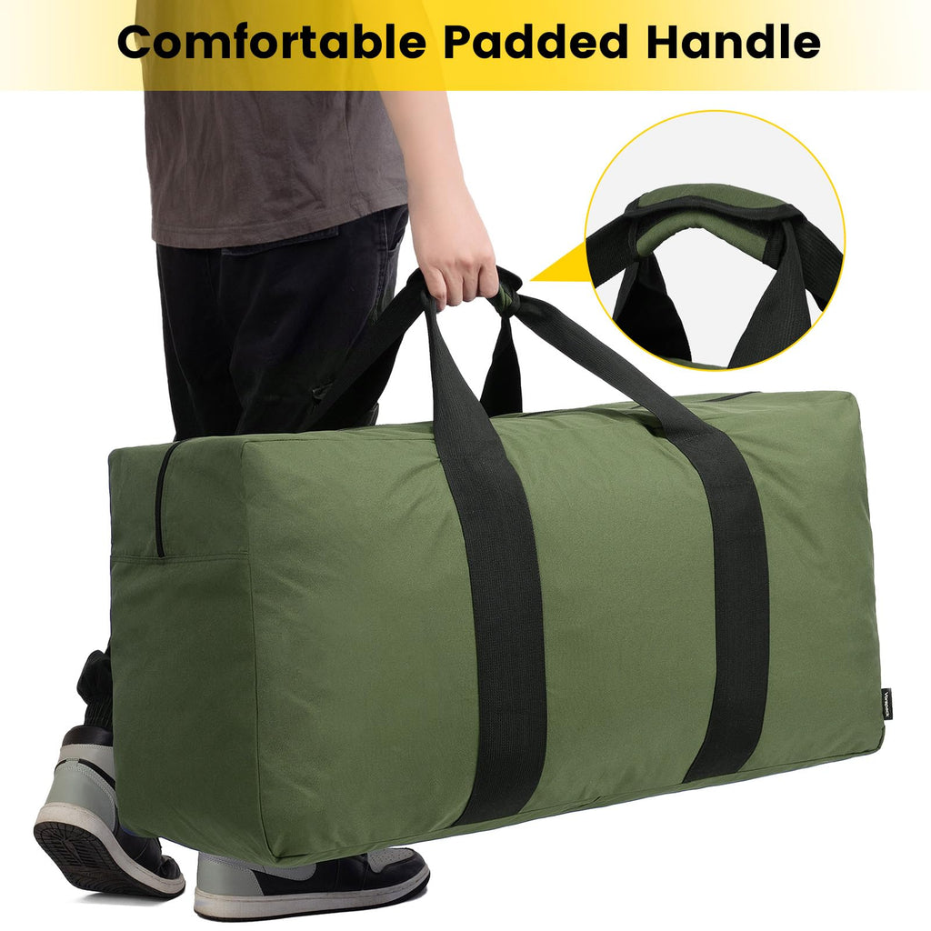 VoyagerMax 100L Travel Duffel - Foldable & Durable