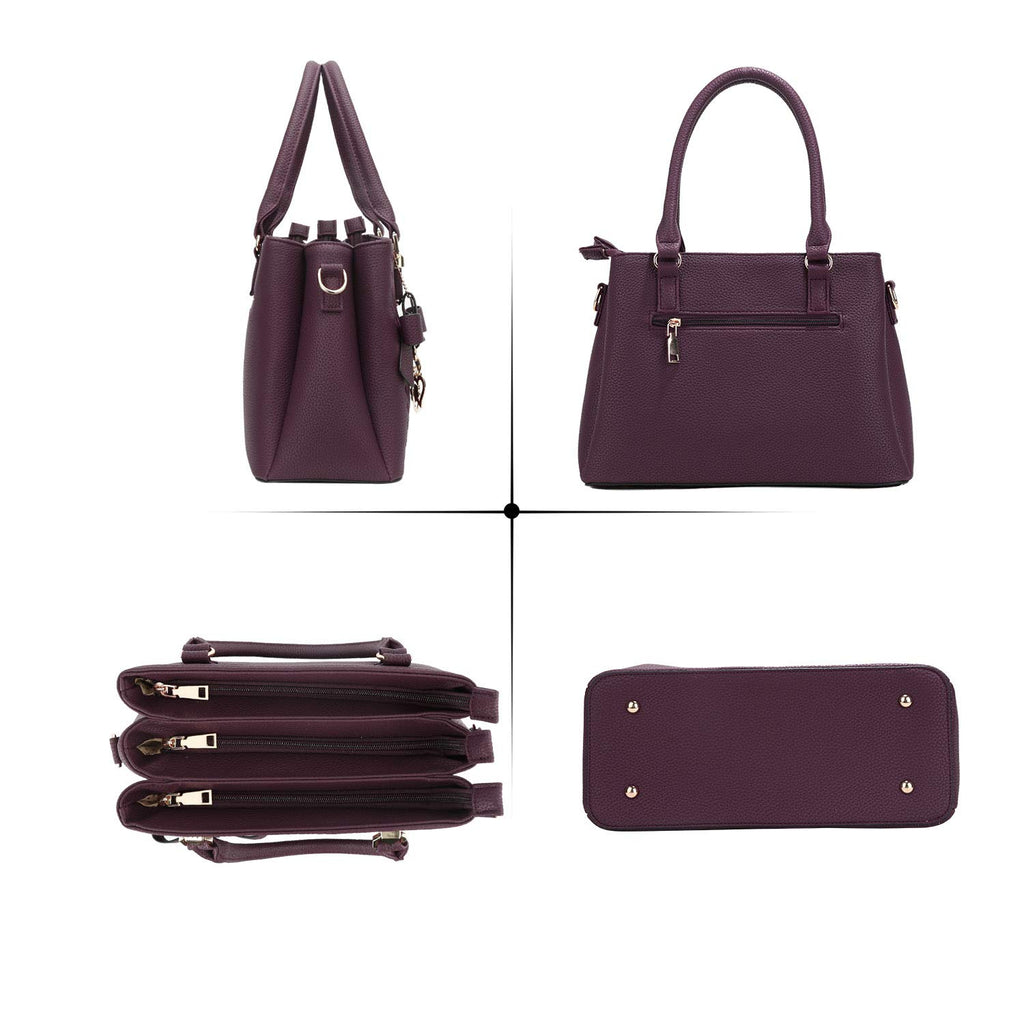 Luxe Leather Satchel & Crossbody Bags -  by Handbags Specialist Headquarter | Available at Handbags Specialist Headquarter