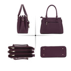 Luxe Leather Satchel & Crossbody Bags -  by Handbags Specialist Headquarter | Available at Handbags Specialist Headquarter