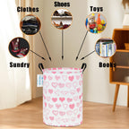 Collapsible Canvas Hamper by LANGYASHAN - Laundry Baskets by Handbags Specialist Headquarter | Available at Handbags Specialist Headquarter