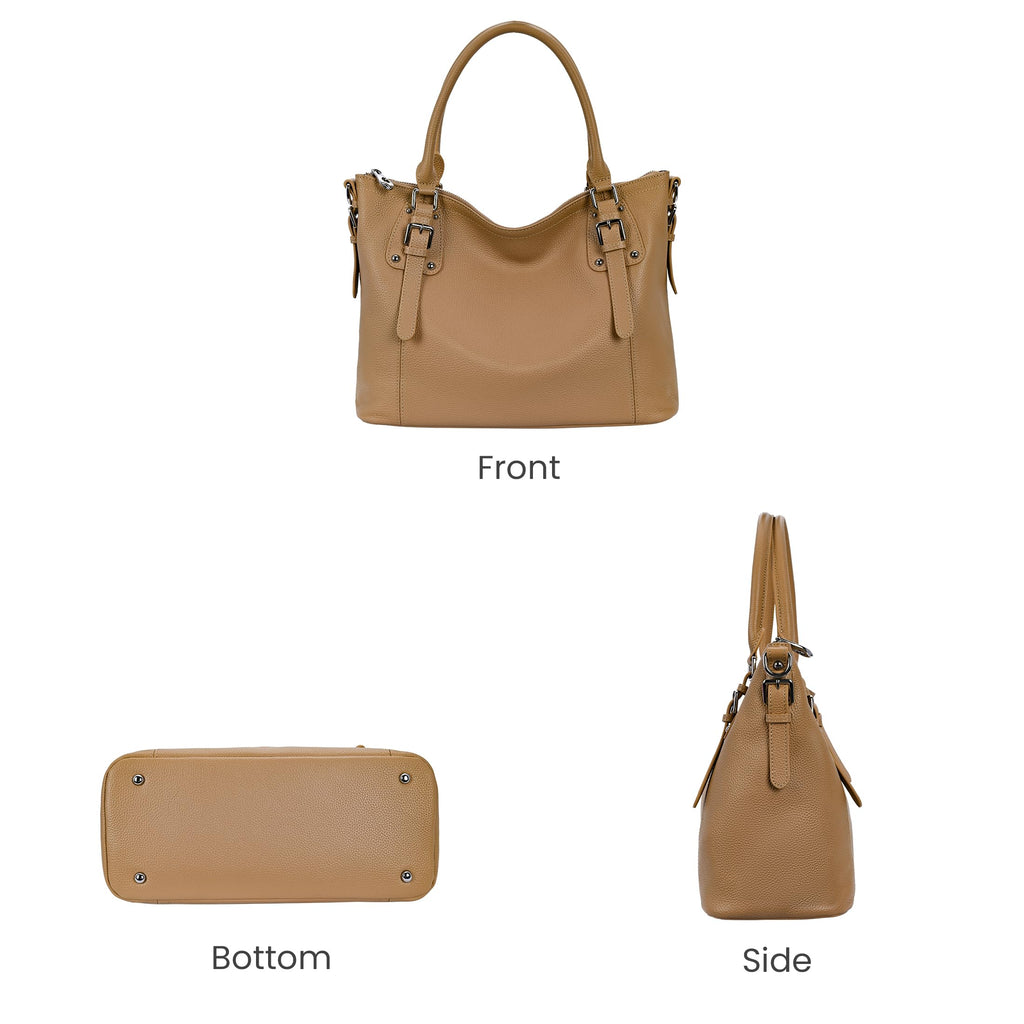 Genuine Leather Women's Tote Shoulder Bag
