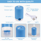 CozyVac Travel Bags with Pump - 6 Pack Space Savers -  by Handbags Specialist Headquarter | Available at Handbags Specialist Headquarter