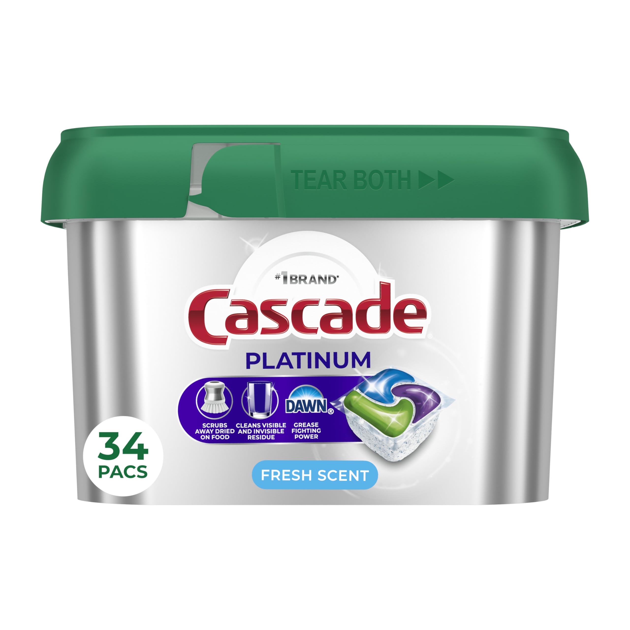 Cascade Platinum Fresh 71ct Dishwasher Pods -  by Handbags Specialist Headquarter | Available at Handbags Specialist Headquarter
