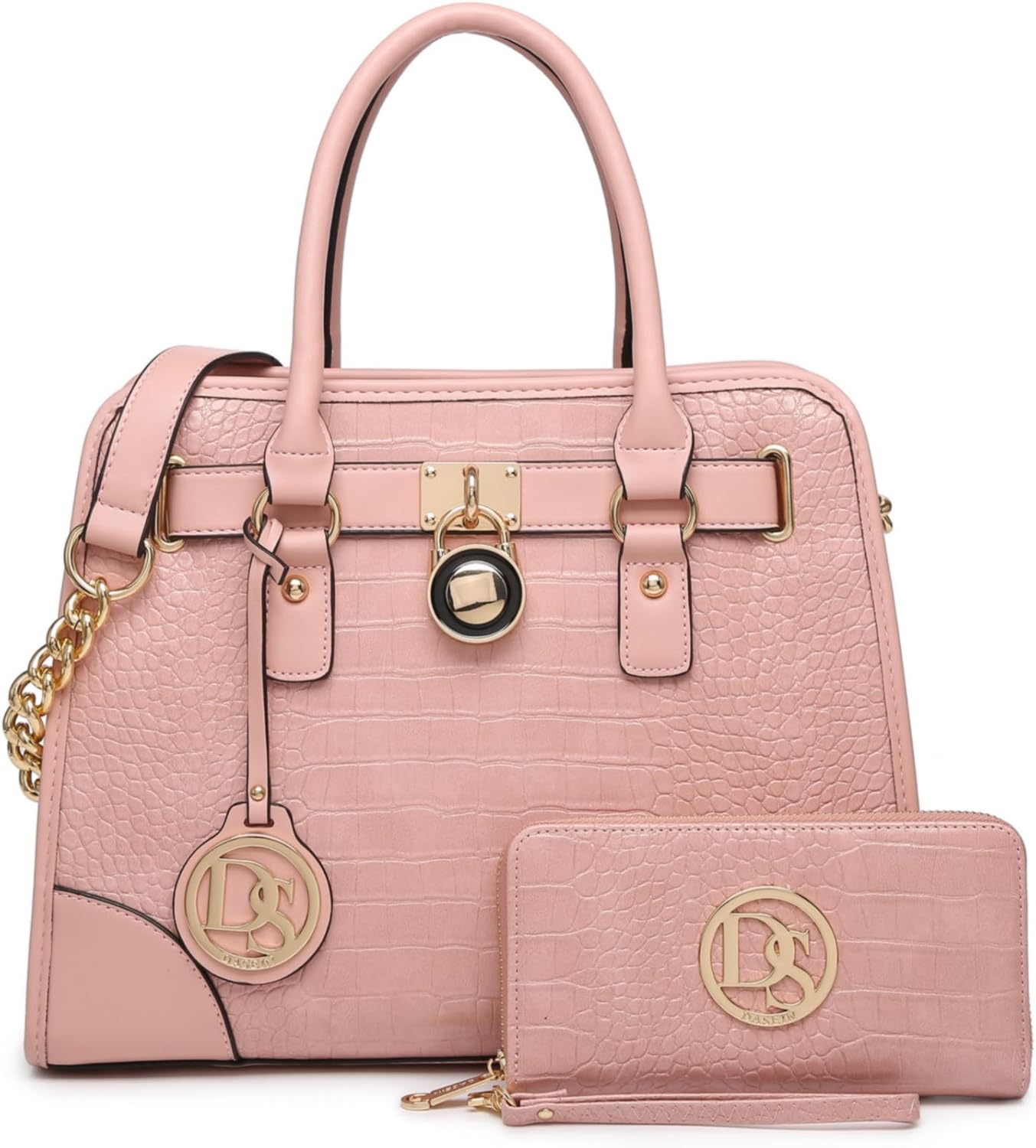 Dasein Luxe Set: Top Handle & Hobo Handbags Duo - Satchels Handbags by Handbags Specialist Headquarter | Available at Handbags Specialist Headquarter