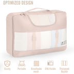 Veken Travel Cubes - 8 Piece Set - Luggage Travel Bags by Handbags Specialist Headquarter | Available at Handbags Specialist Headquarter