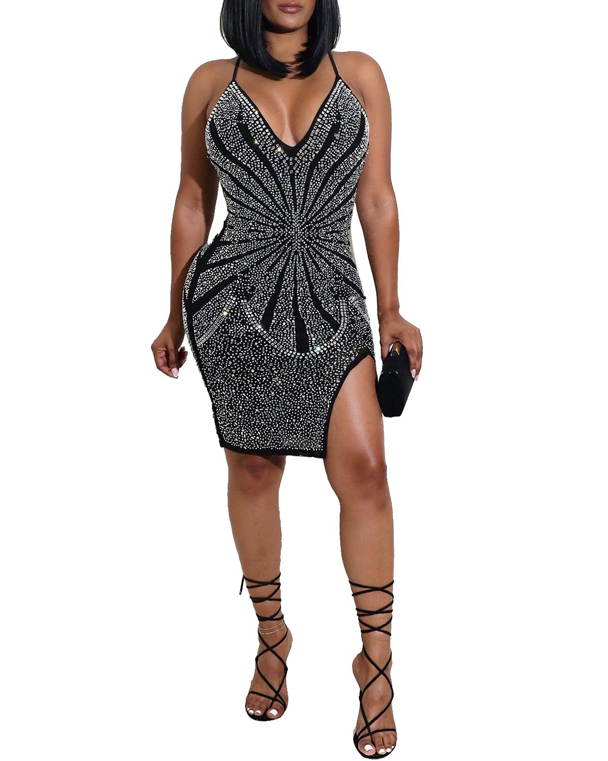 Mesh Bodycon Mini Dress