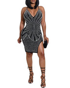 Mesh Bodycon Mini Dress