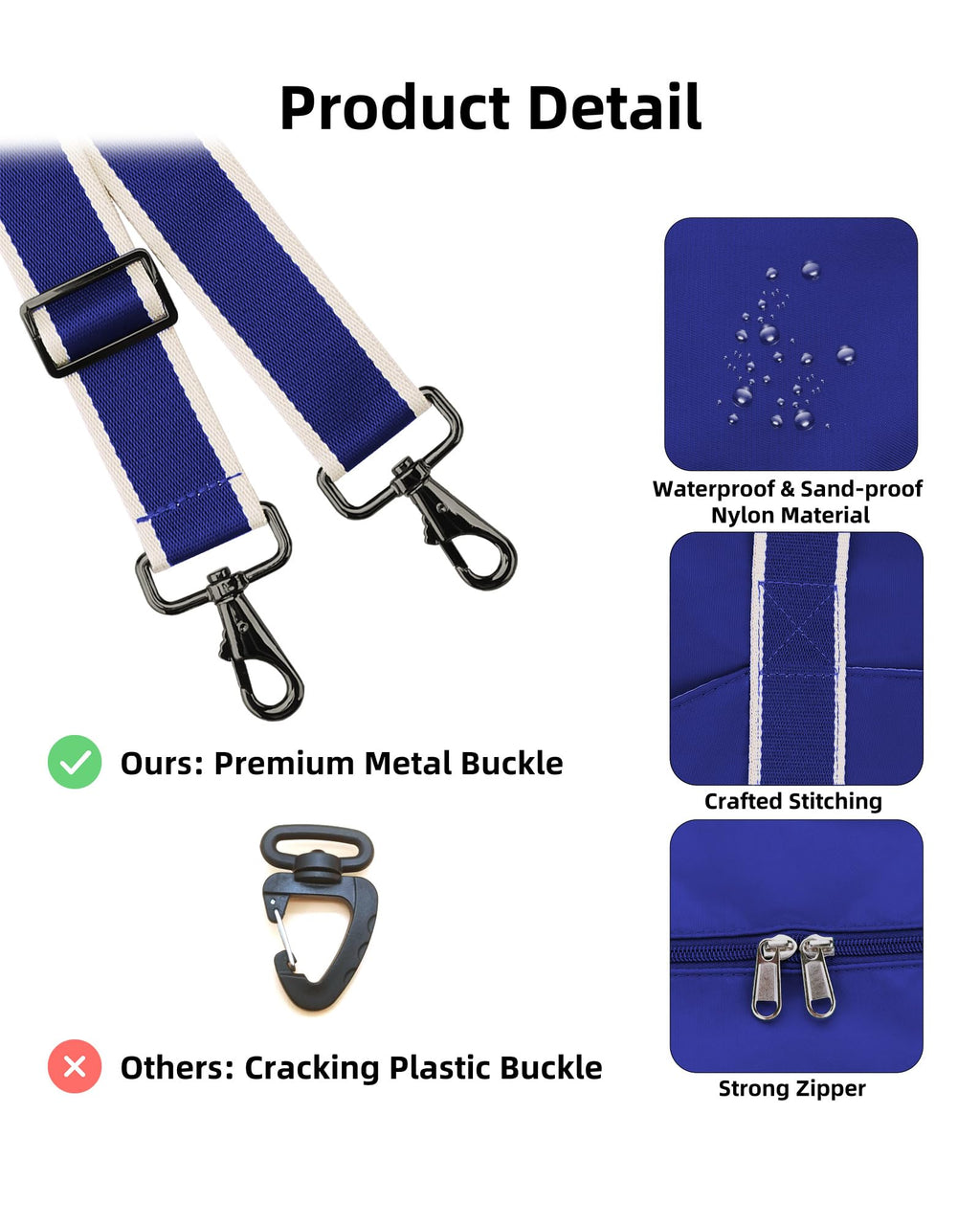 WALNEW Foldable Waterproof Travel Duffel Bag - Luggage Travel Bags by Handbags Specialist Headquarter | Available at Handbags Specialist Headquarter