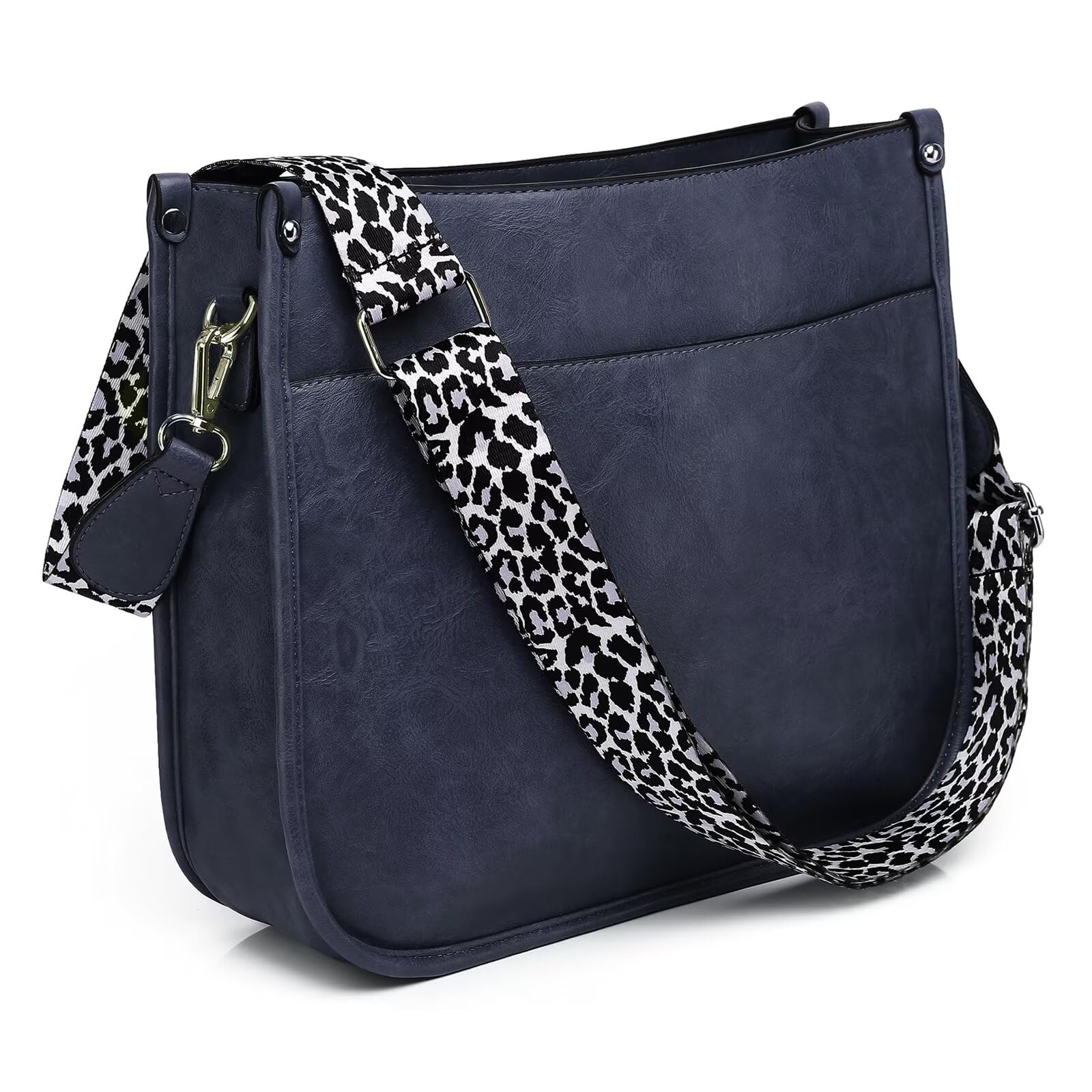 AUYOCO Chic Vegan Leather Crossbody Bag with Strap -  by Handbags Specialist Headquarter | Available at Handbags Specialist Headquarter