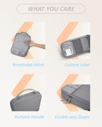 PackPro 6 Set Compression Cubes for Travel - Luggage Travel Bags by Handbags Specialist Headquarter | Available at Handbags Specialist Headquarter